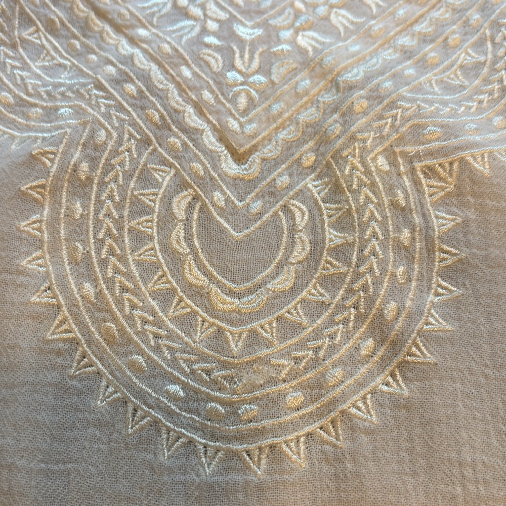 Lands' End White Swim Coverup - Picture 4 of 5